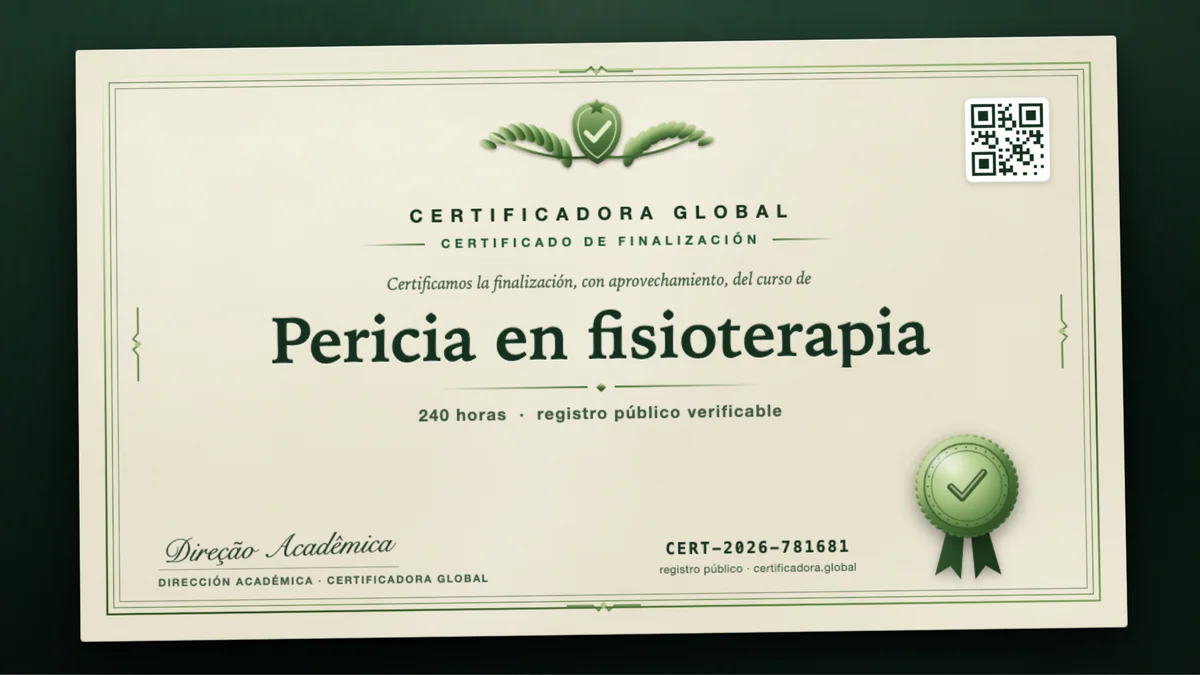 Portada del curso Pericia en fisioterapia