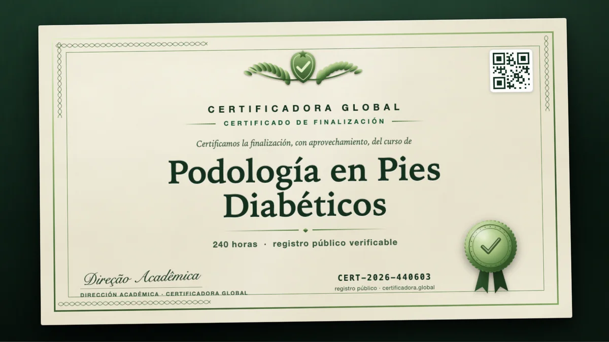 Portada del curso Podología en Pies Diabéticos