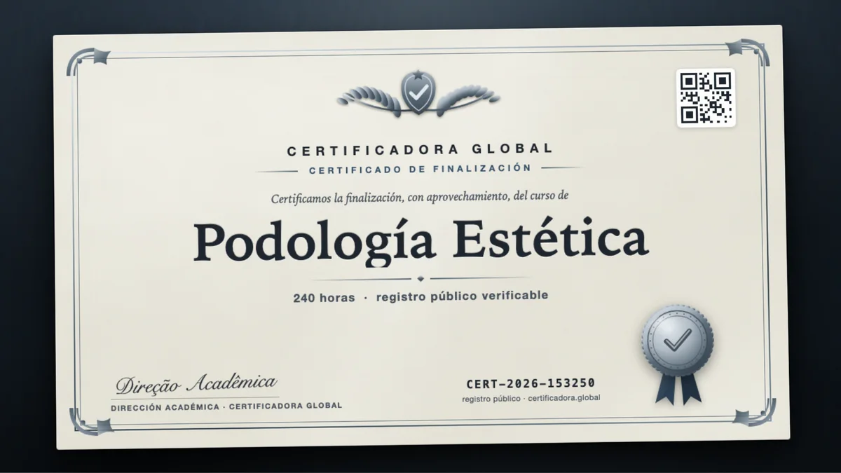 Portada del curso Podología Estética
