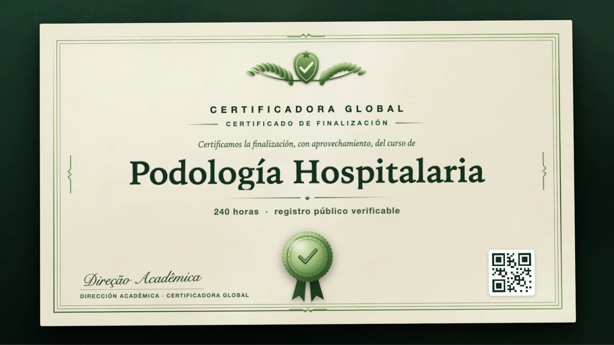 Portada del curso Podología Hospitalaria