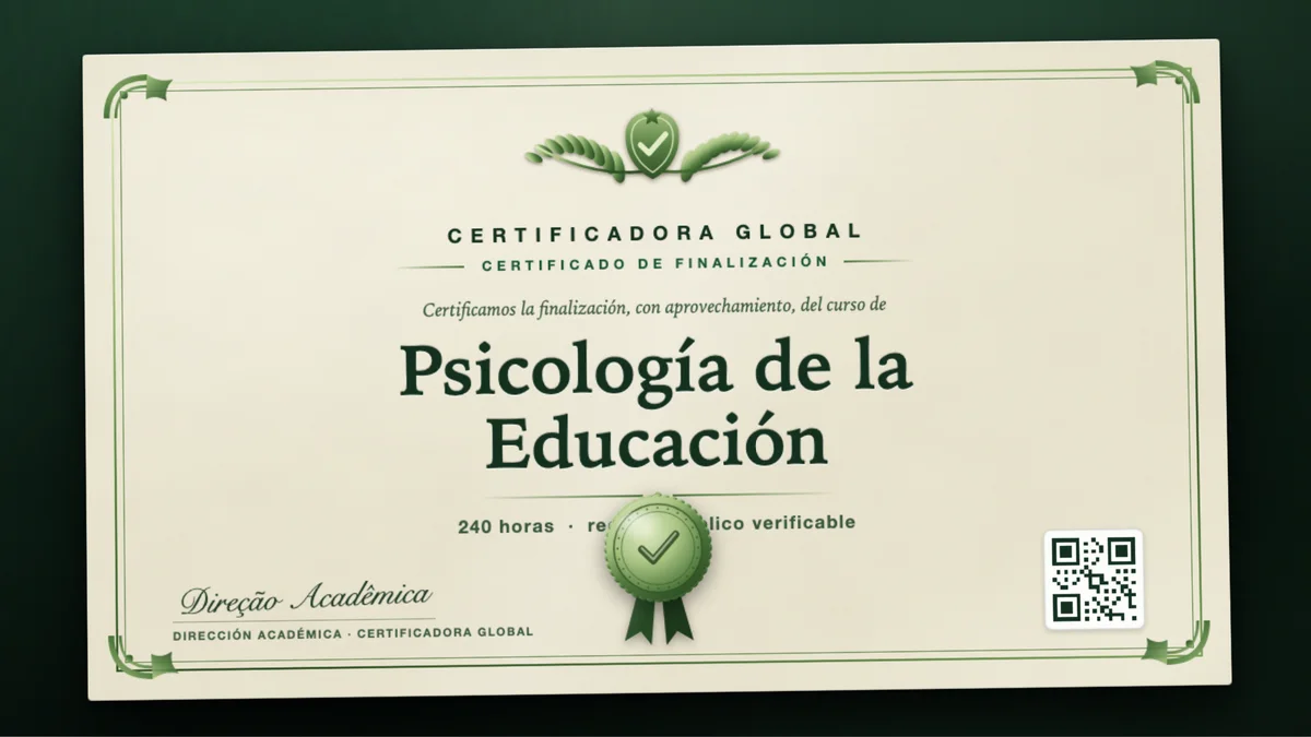 Portada del curso Psicología de la Educación