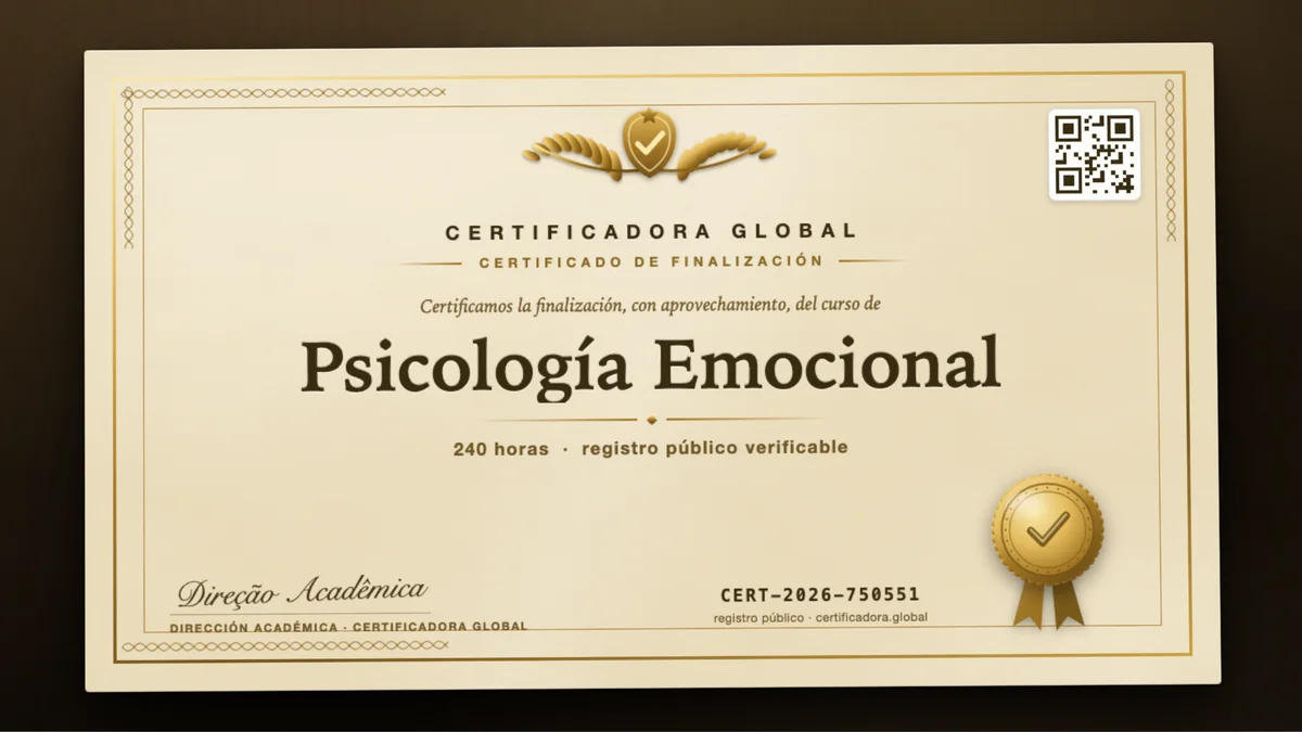 Portada del curso Psicología Emocional