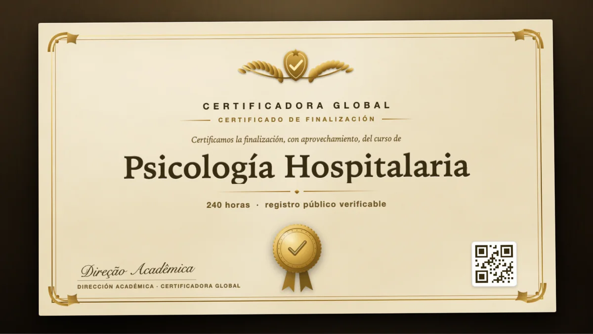 Portada del curso Psicología Hospitalaria
