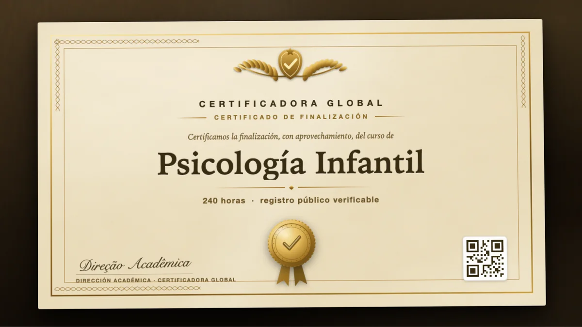 Portada del curso Psicología Infantil