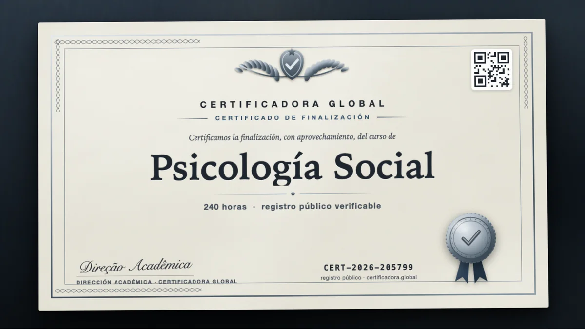 Portada del curso Psicología Social