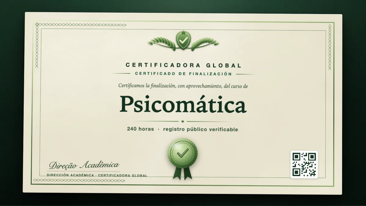Portada del curso Psicomática