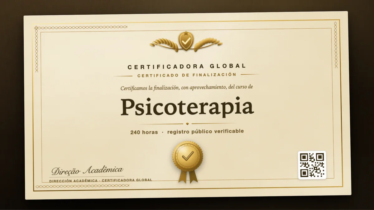 Portada del curso Psicoterapia