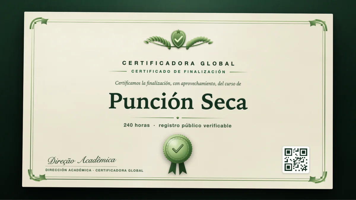 Portada del curso Punción Seca