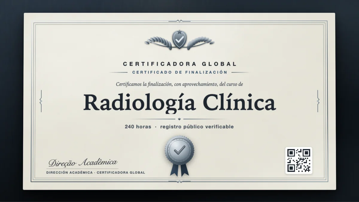Portada del curso Radiología Clínica