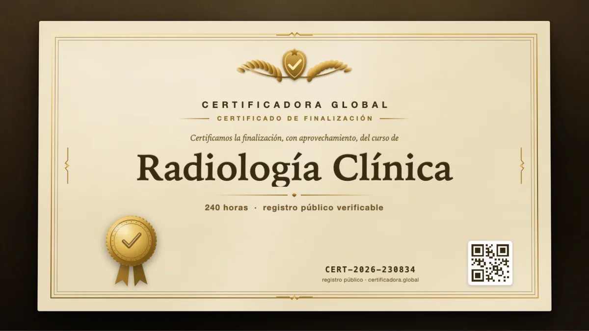 Portada del curso Radiología Clínica