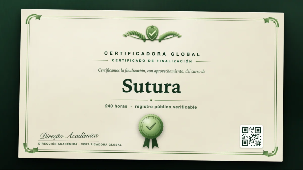 Portada del curso Sutura
