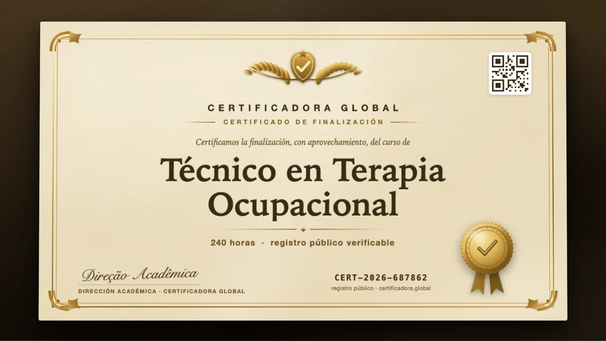 Portada del curso Técnico en Terapia Ocupacional