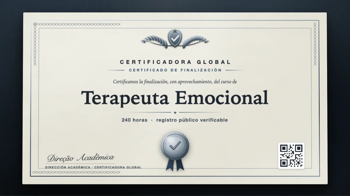 Portada del curso Terapeuta Emocional