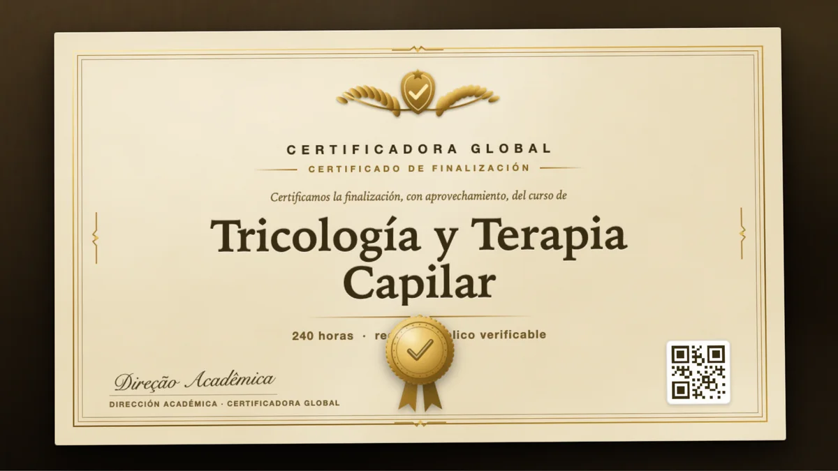 Portada del curso Tricología y Terapia Capilar