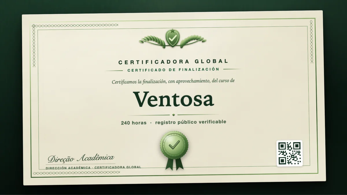 Portada del curso Ventosa