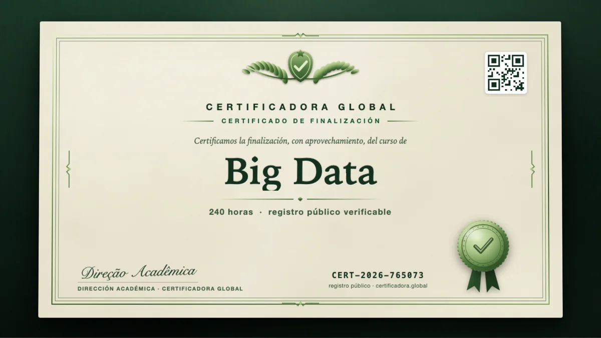 Portada del curso Big Data