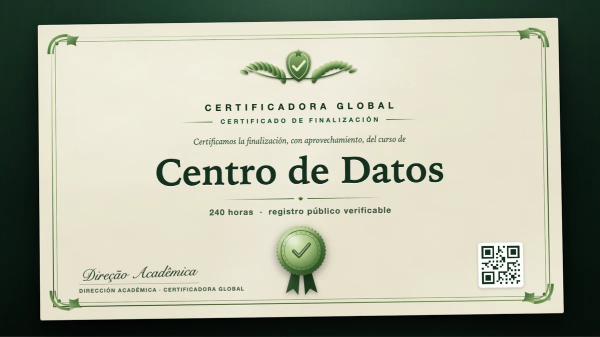 Portada del curso Centro de Datos