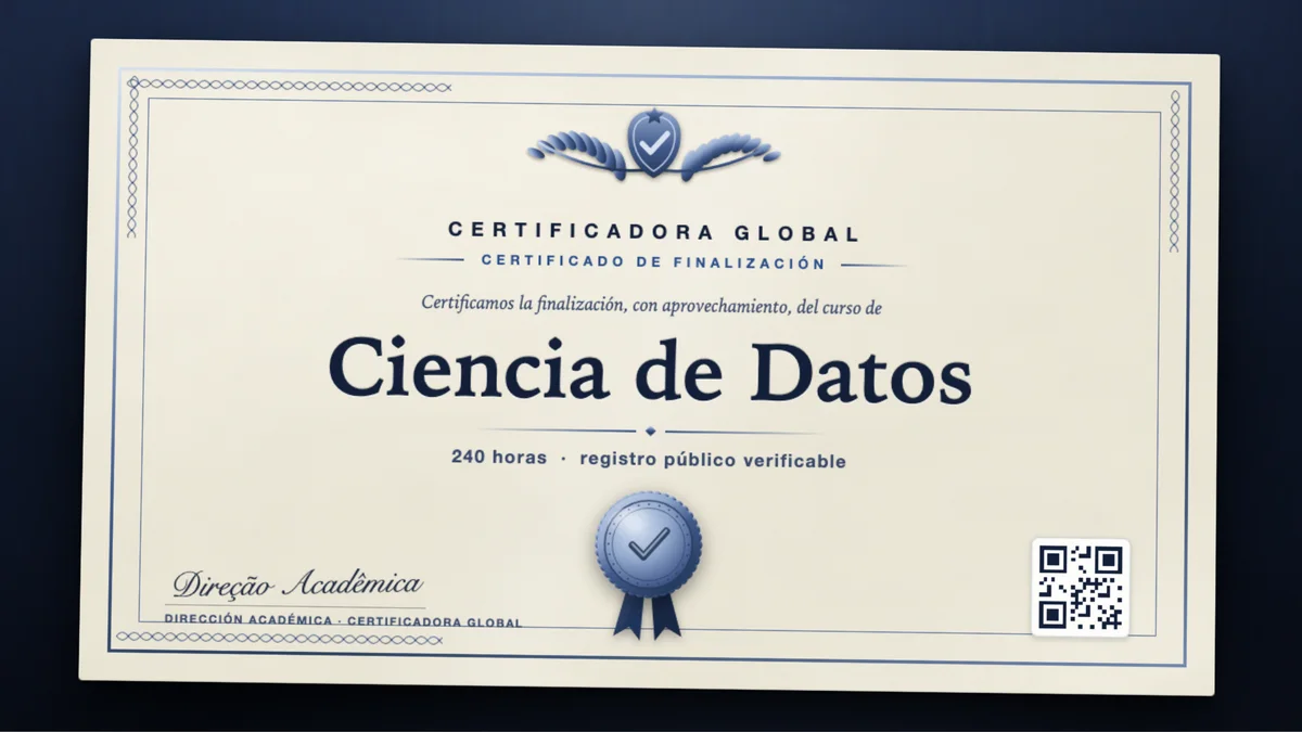 Portada del curso Ciencia de Datos