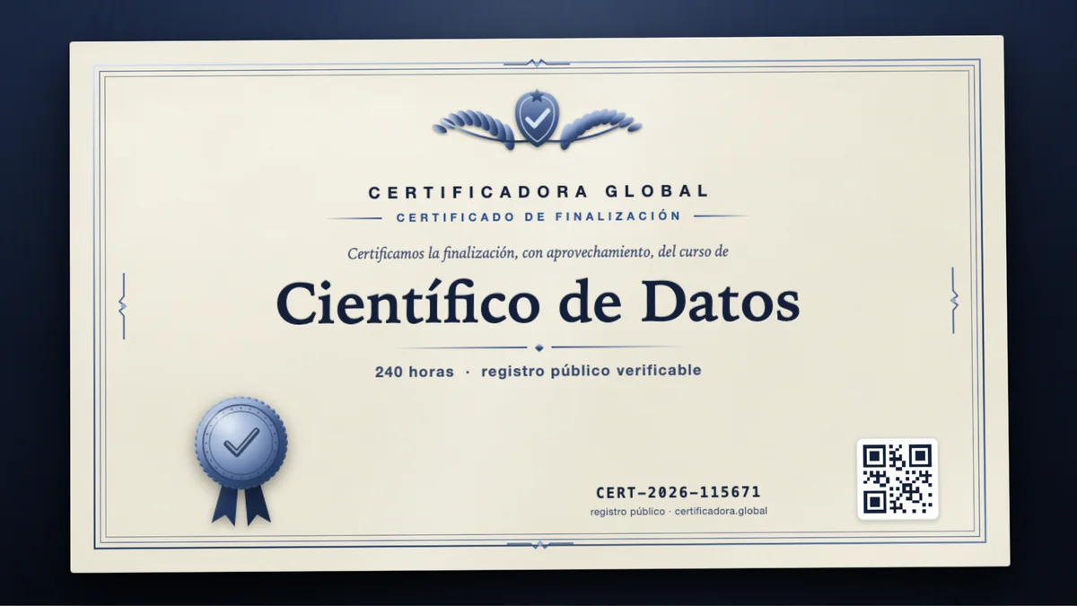 Portada del curso Científico de Datos