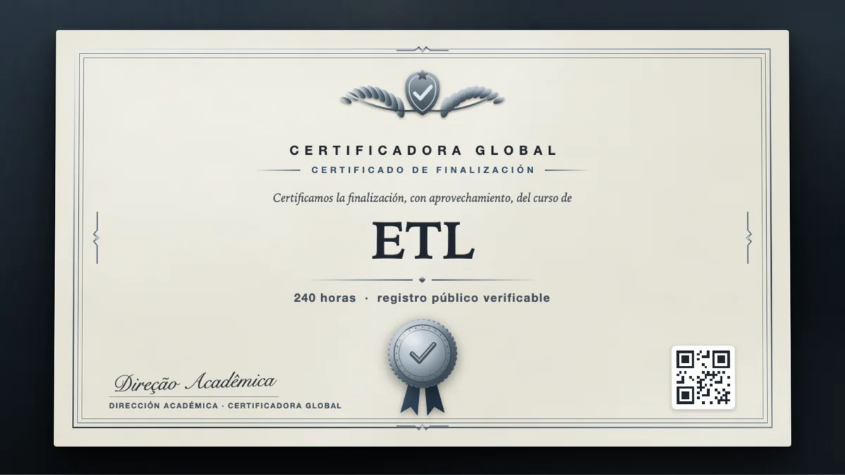 Portada del curso ETL