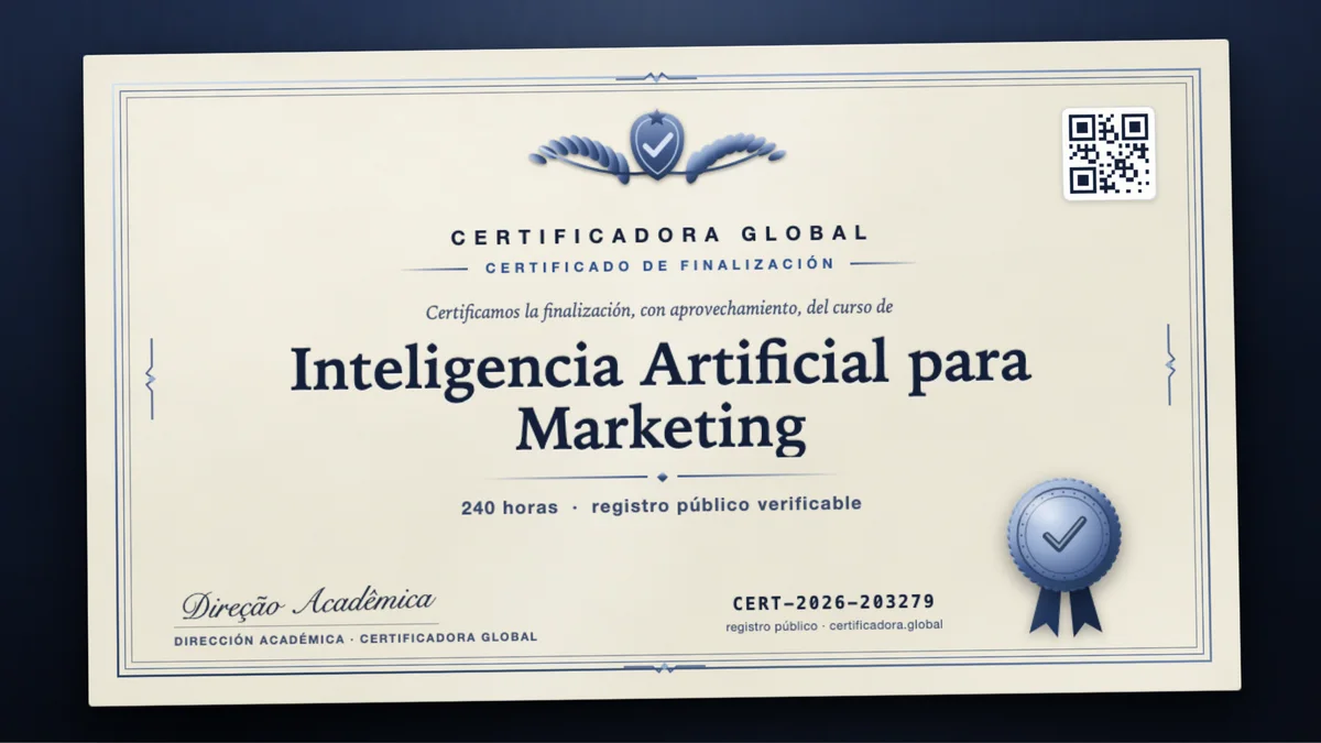 Portada del curso Inteligencia Artificial para Marketing