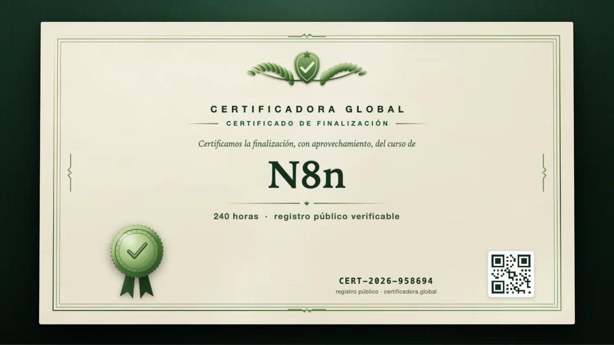 Portada del curso N8n