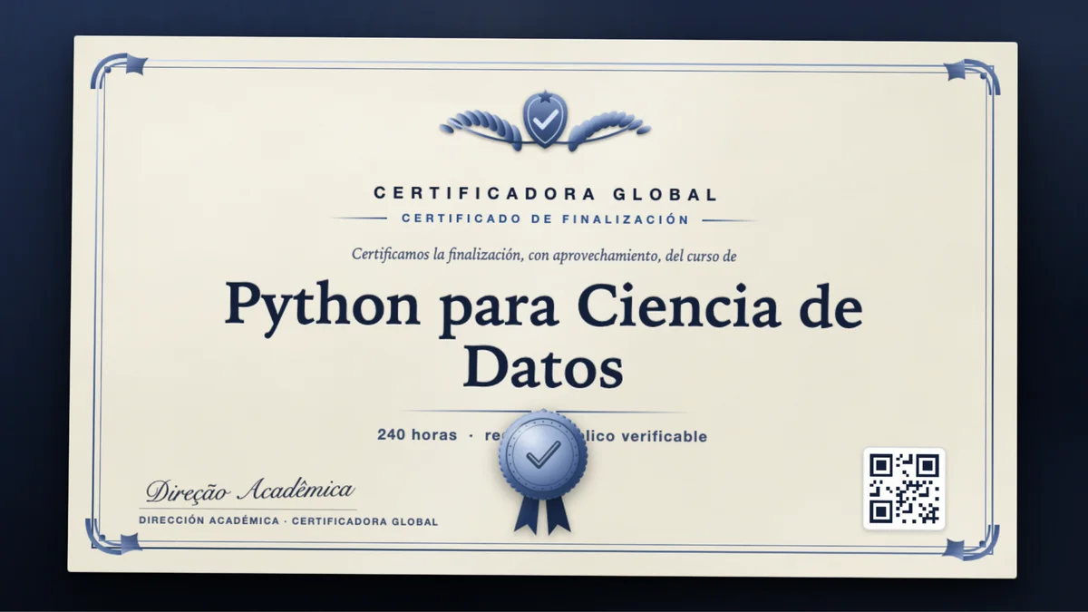 Portada del curso Python para Ciencia de Datos