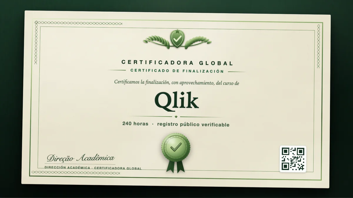 Portada del curso Qlik