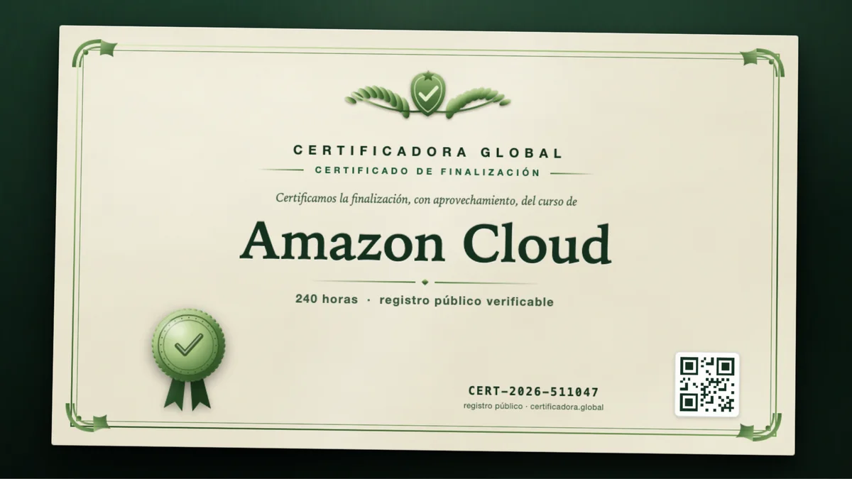 Portada del curso Amazon Cloud