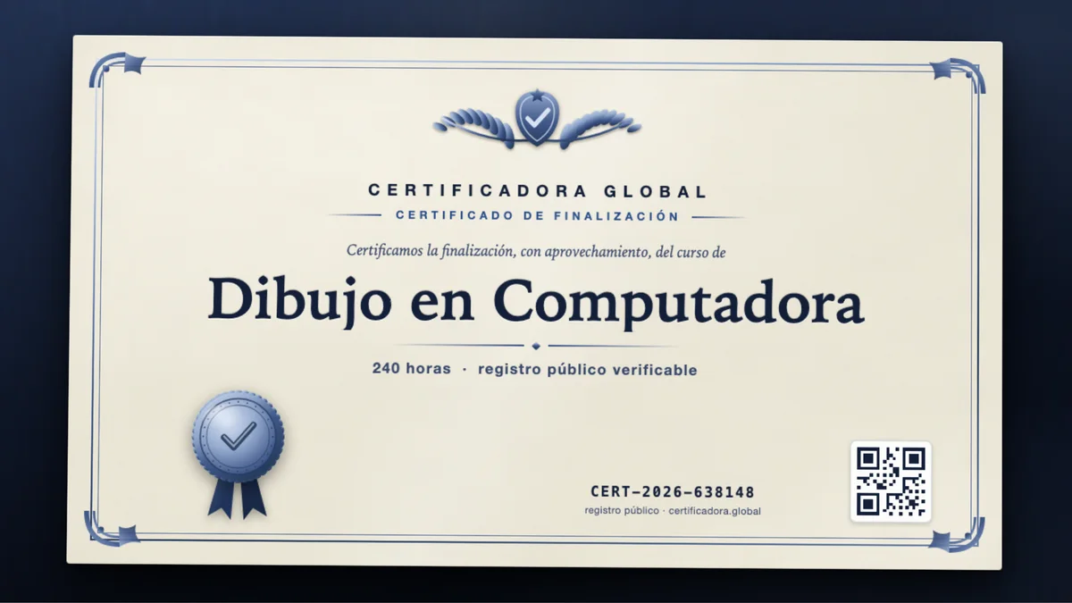 Portada del curso Dibujo en Computadora