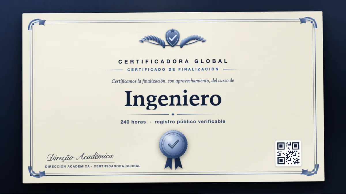 Portada del curso Ingeniero