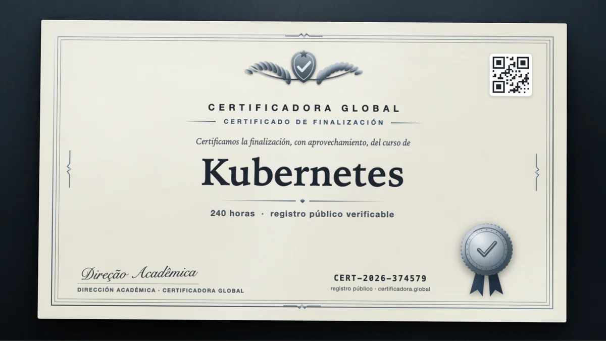 Portada del curso Kubernetes