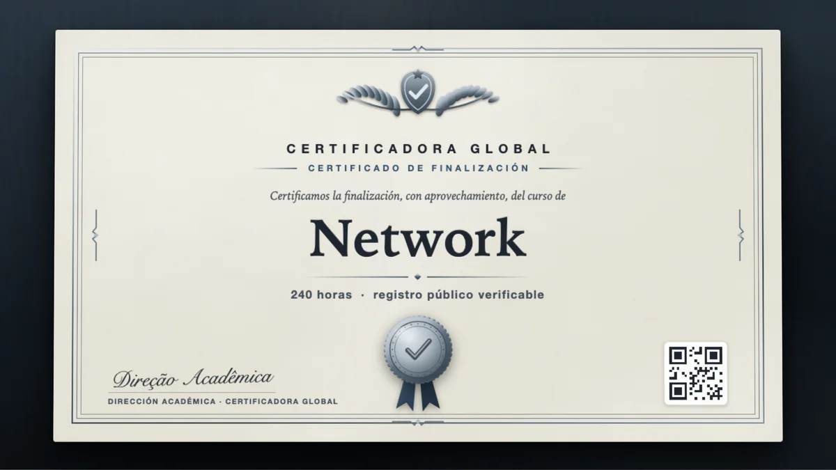 Portada del curso Network