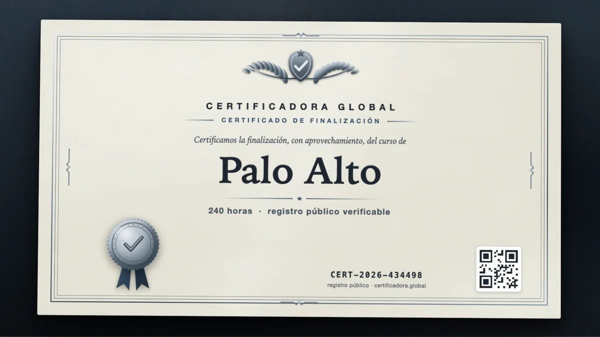 Portada del curso Palo Alto