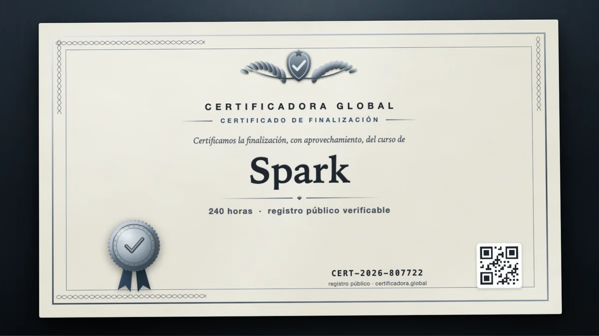 Portada del curso Spark