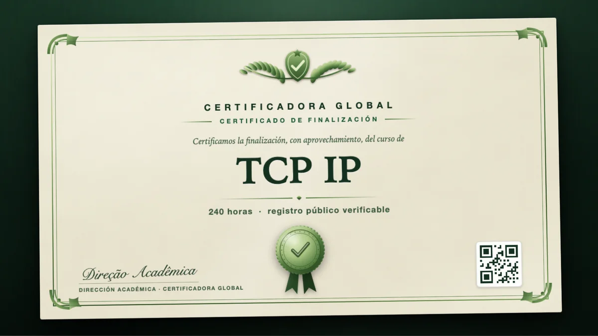 Portada del curso TCP IP
