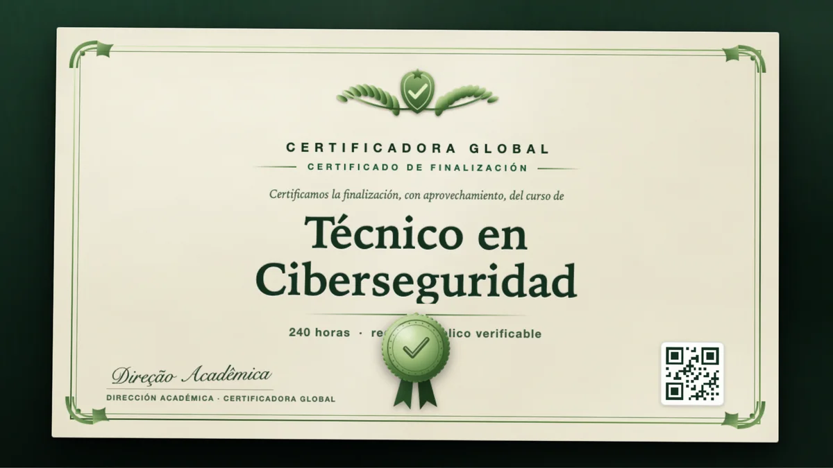 Portada del curso Técnico en Ciberseguridad