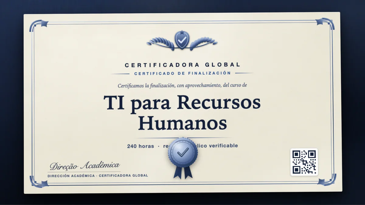 Portada del curso TI para Recursos Humanos