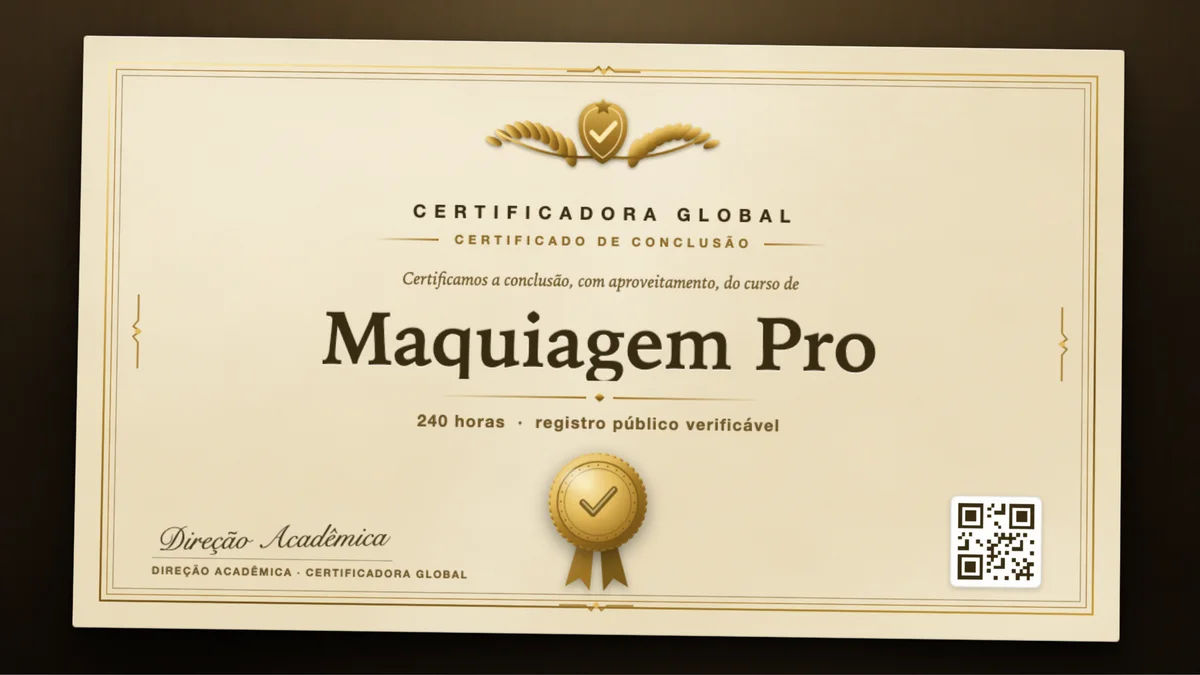 Capa do curso Maquiagem Pro