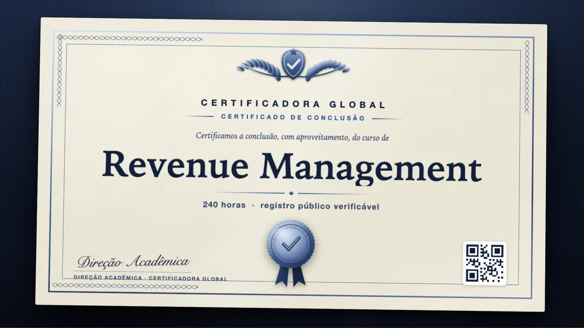 Capa do curso Revenue Management
