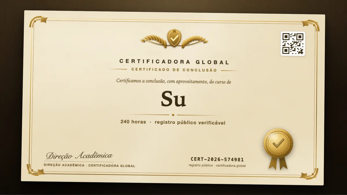 Capa do curso Su