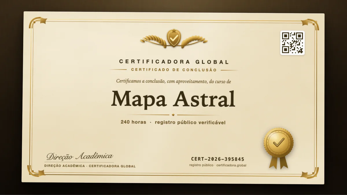 Capa do curso Mapa Astral