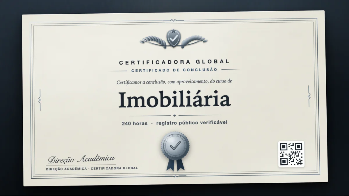 Capa do curso Imobiliária