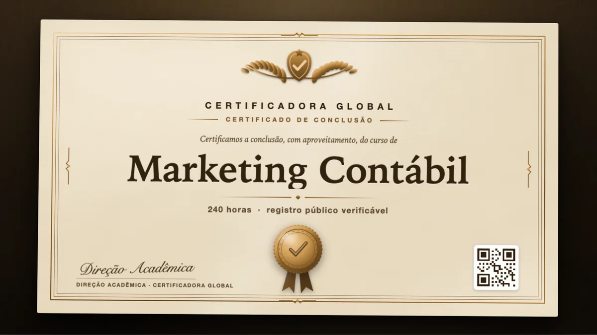 Capa do curso Marketing Contábil