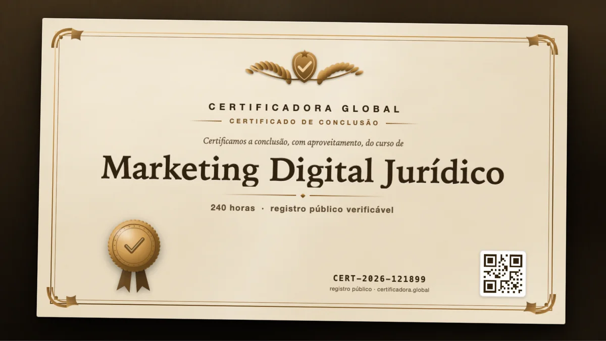 Capa do curso Marketing Digital Jurídico
