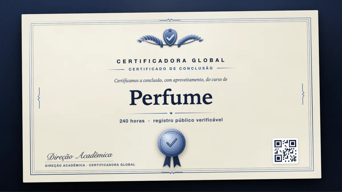 Capa do curso Perfume