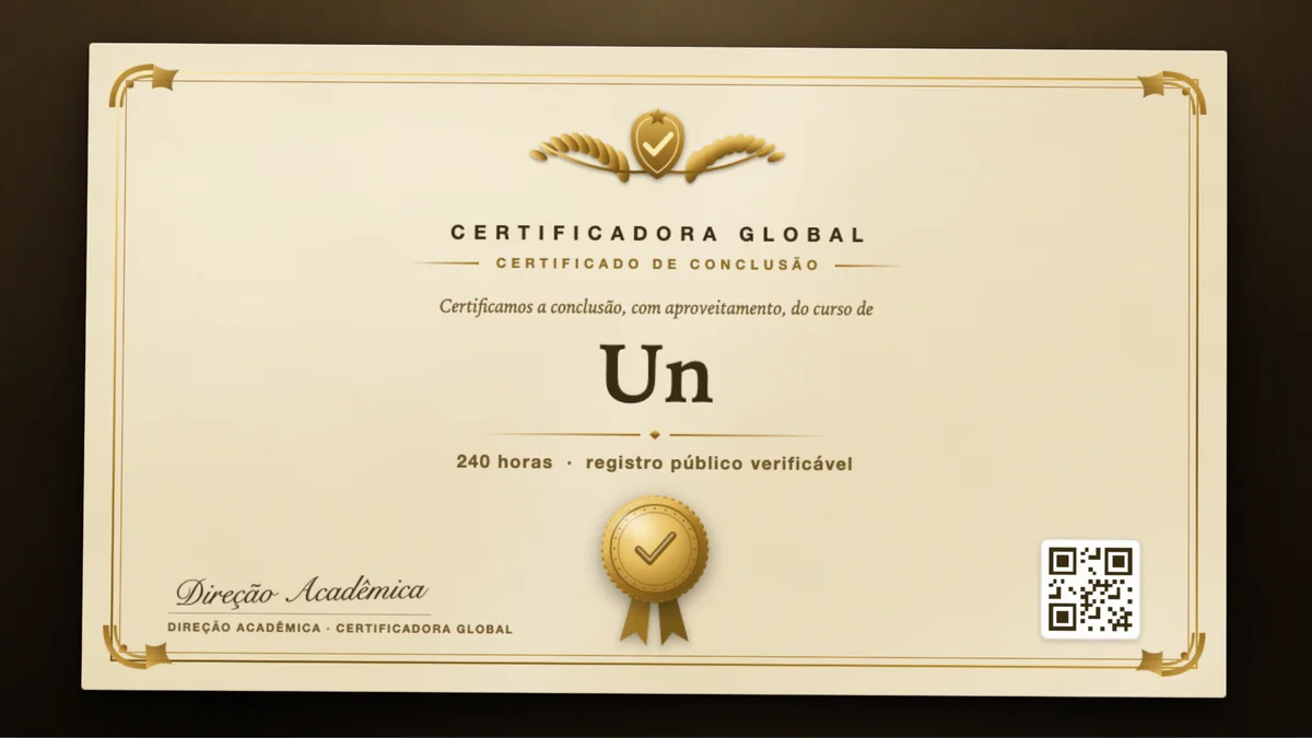 Capa do curso Un