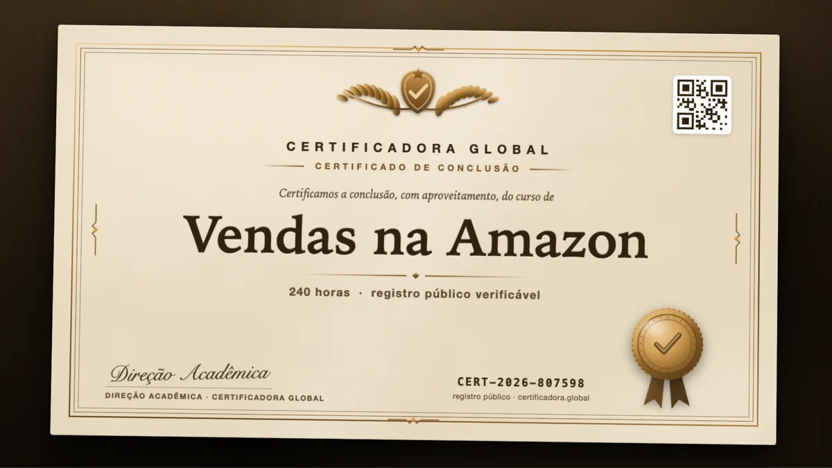 Capa do curso Vendas na Amazon