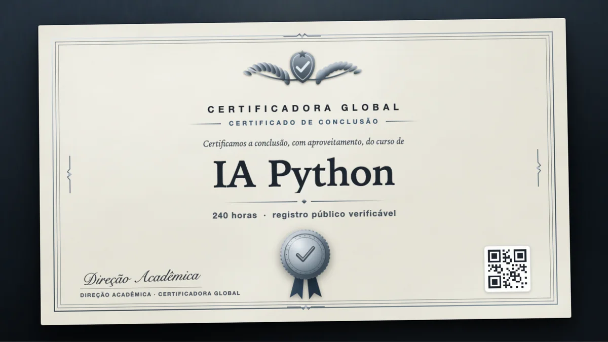 Capa do curso IA Python