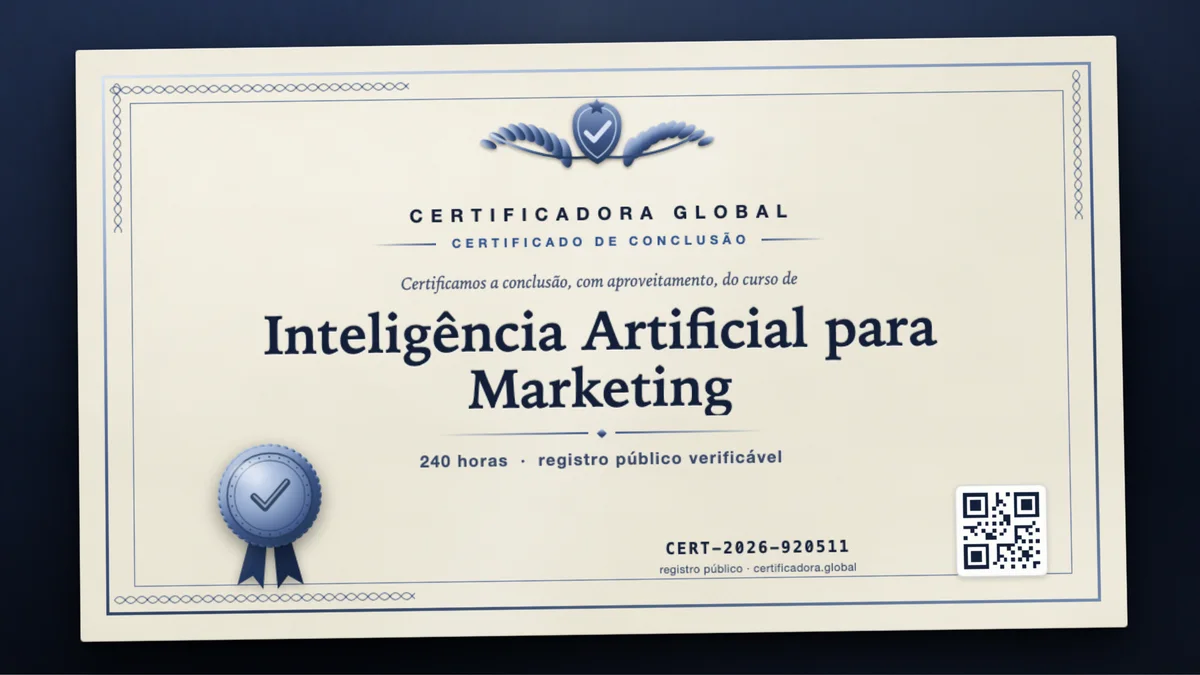 Capa do curso Inteligência Artificial para Marketing
